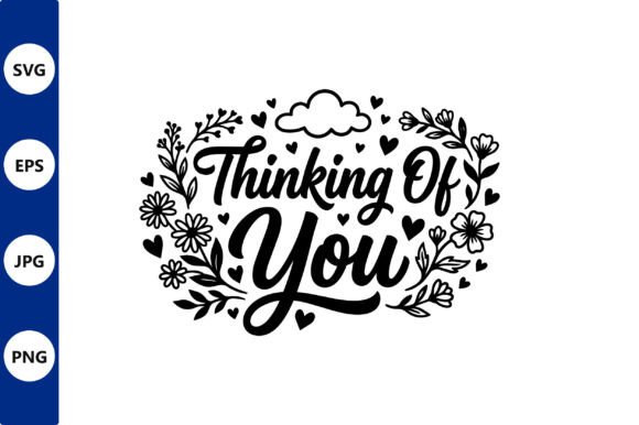 Floral Thinking of You Script