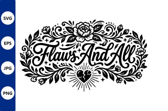 Floral Vector Ornate Lettering